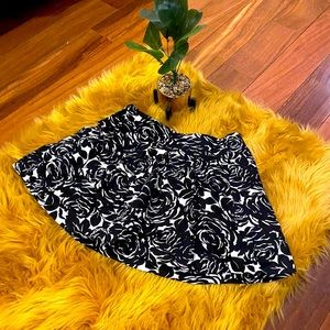 Forever 21 Floral print skirt.